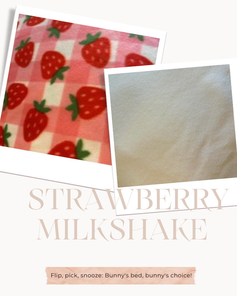 Reversible Bunny Duo Dream Bed | Organic Plush Nest